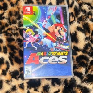 Nintendo Mario Tennis Aces Game - Red and Blue